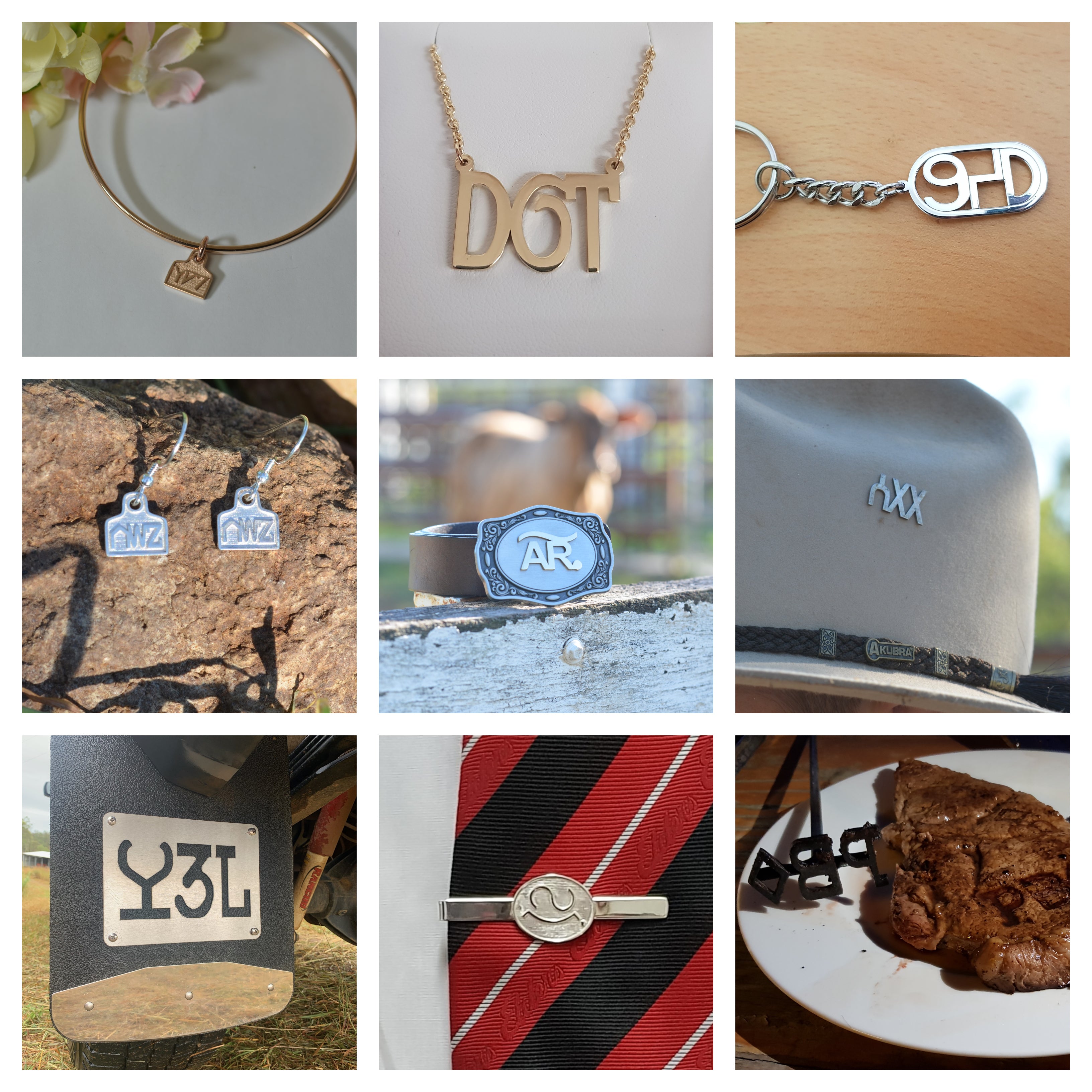 Cattle & Horse Brand Jewellery