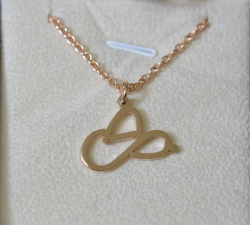 BRAND GOLD PENDANT - ORIGINAL STYLE