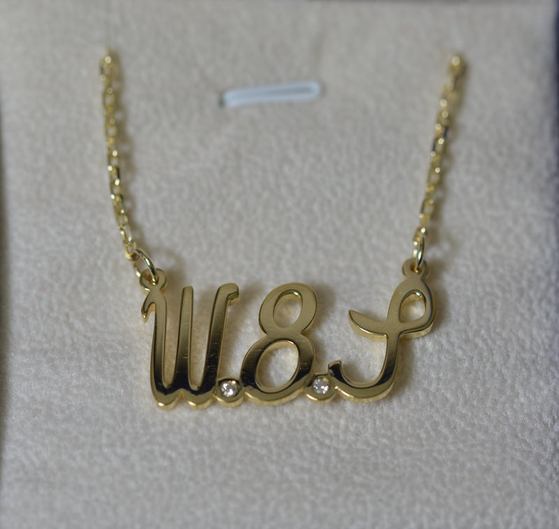 BRAND GOLD PENDANT - ORIGINAL STYLE