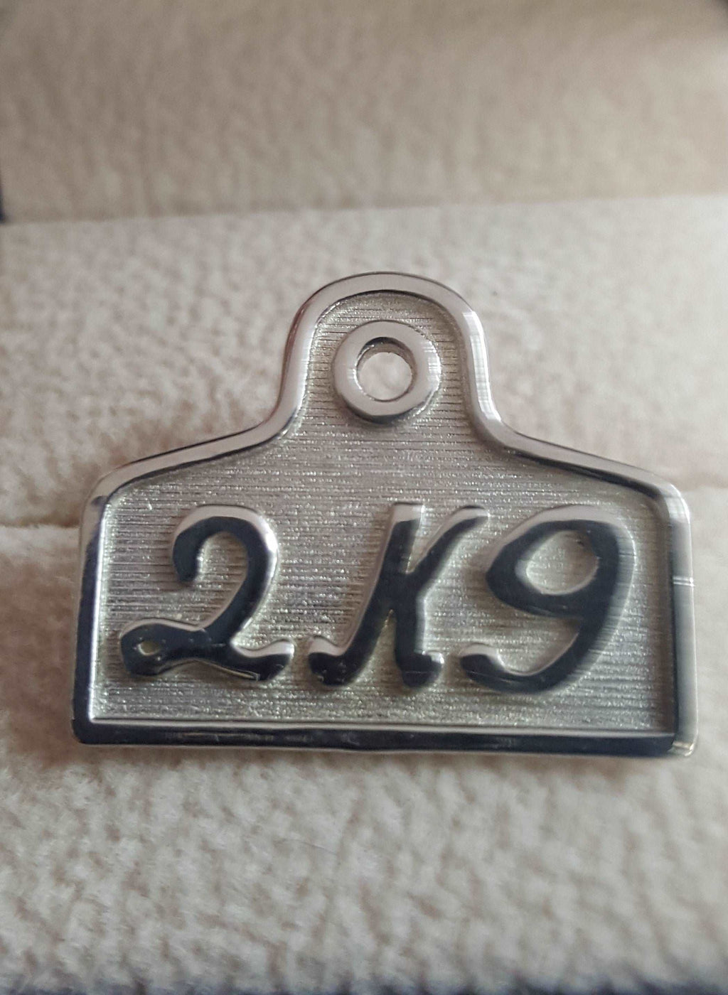 BRAND GOLD HAT PIN EAR TAG STYLE