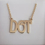 BRAND GOLD PENDANT - ORIGINAL STYLE