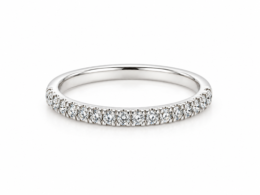 18WG DIAMOND WEDDING RING