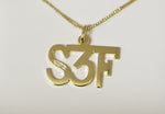 BRAND GOLD PENDANT - ORIGINAL STYLE