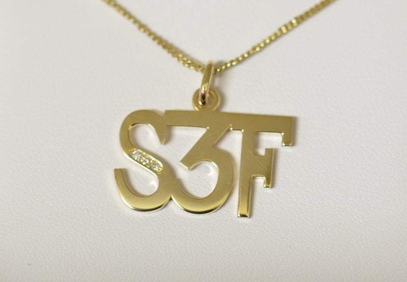 BRAND GOLD PENDANT - ORIGINAL STYLE