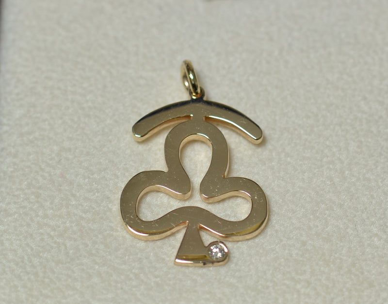 BRAND GOLD PENDANT - ORIGINAL STYLE
