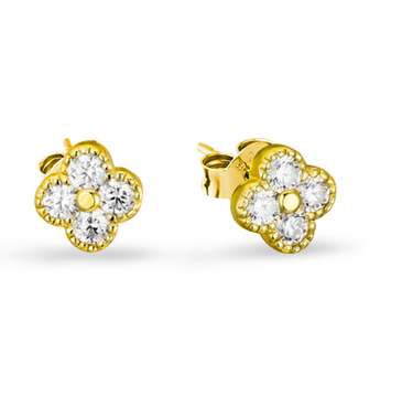 SILVER GOLD PLATED STUDS