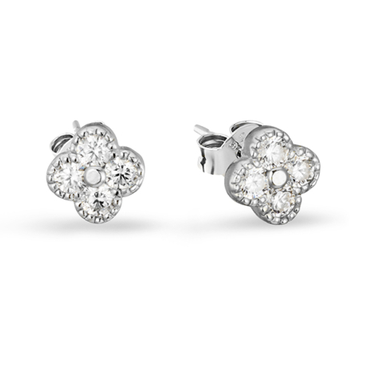 SILVER CZ STUDS