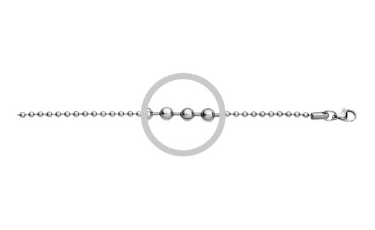 MENS STEEL BALL CHAIN