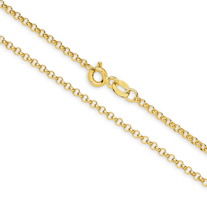 50CM 9CT GOLD BELCHER CHAIN