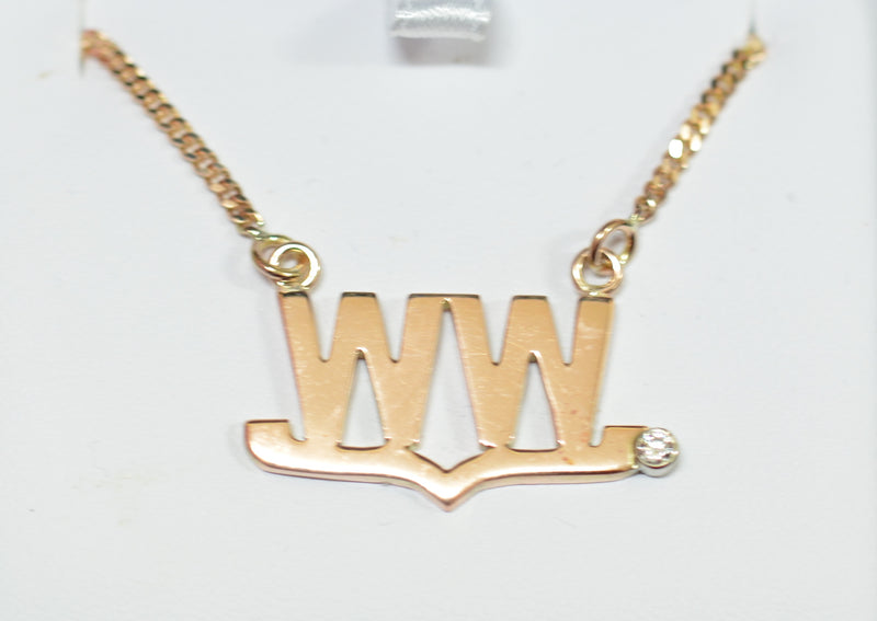 BRAND GOLD PENDANT - ORIGINAL STYLE