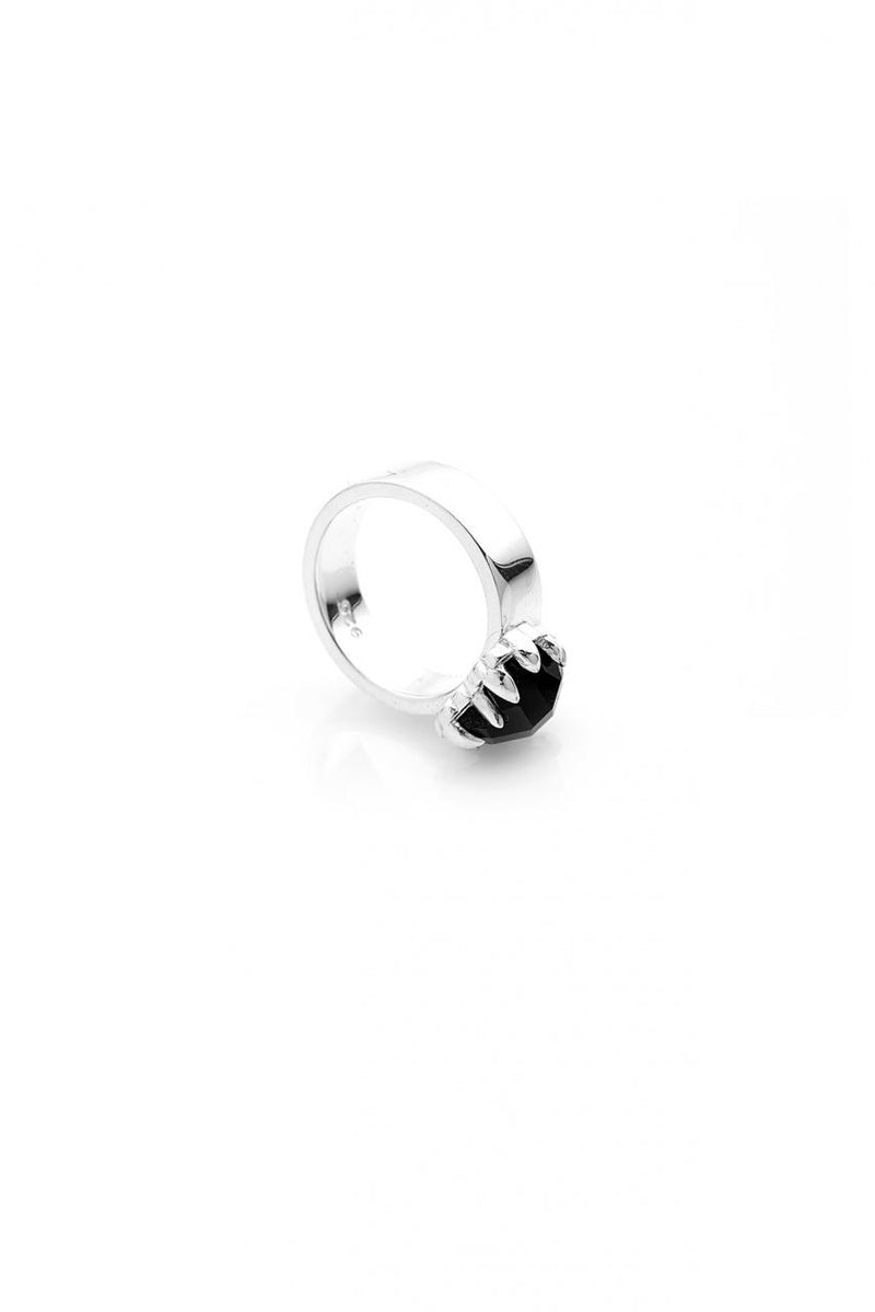 BABY CLAW RING ONYX
