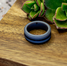 TRX GREY SILICONE RING - T 1/2