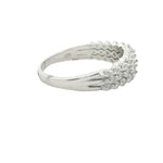 STERLING SILVER CUBIC ZIRCONIA RING