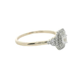 14CT YELLOW GOLD DIAMOND ENGAGEMENT RING