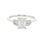 10CT WHITE GOLD DIAMOND ENGAGEMENT RING