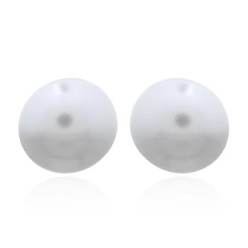 SS SHELL PEARL STUDS