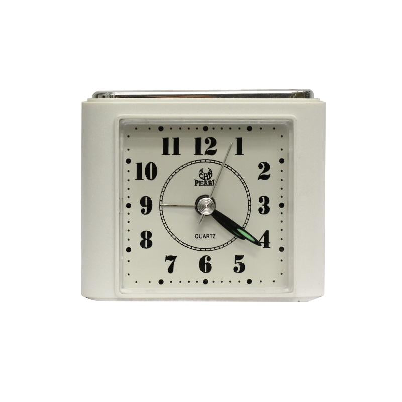 WHITE TABLE CLOCK