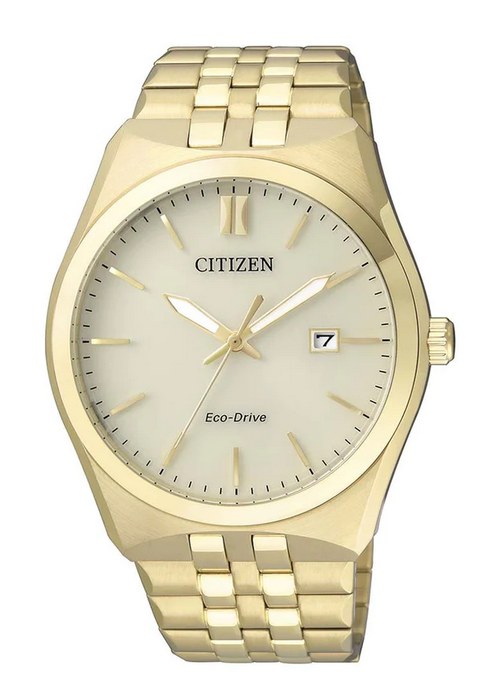 CITIZEN GENTS GOLD ECO DRIVE WATCH