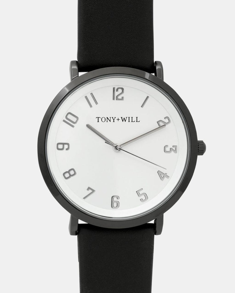 TONY & WILL GUNMETAL WATCH