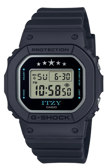 CASIO - G SHOCK DIGITAL - X ITZY BLACK