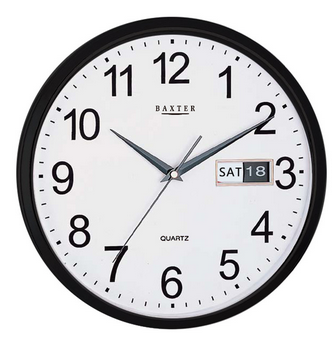 WALL CLOCKS - BLACK/WHITE