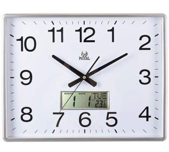 RECTANGLE CLOCK LCD DISPLAY