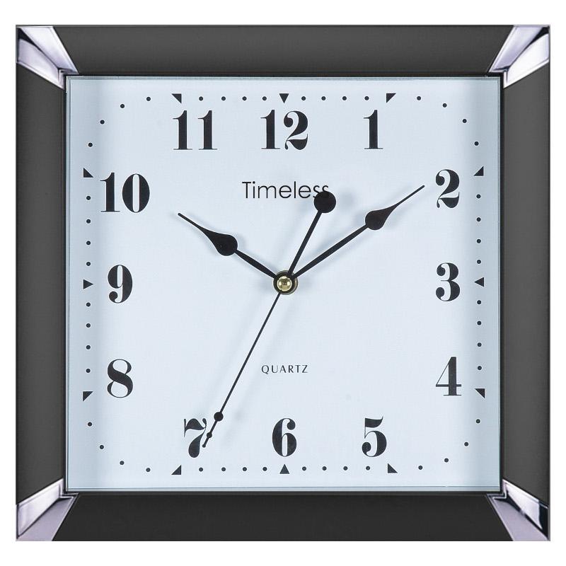 WALL CLOCK - SQUARE BLACK