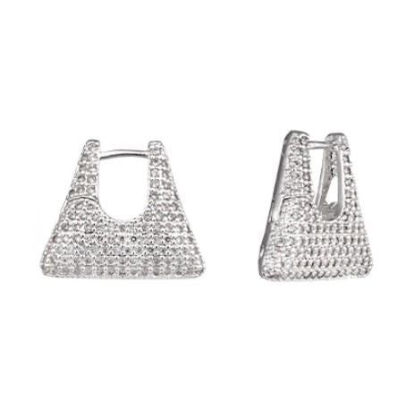 GEORGIA EARRINGS SILVER