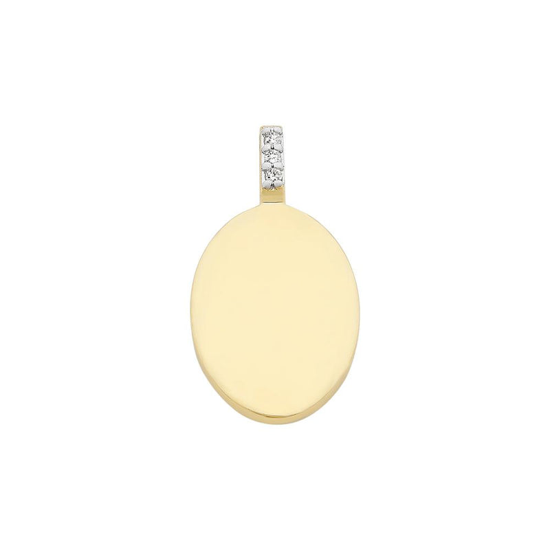 9YG DIAMOND PENDANT