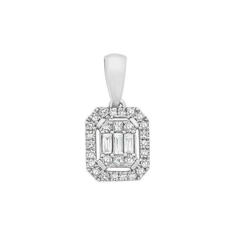 9WG DIAMOND PENDANT