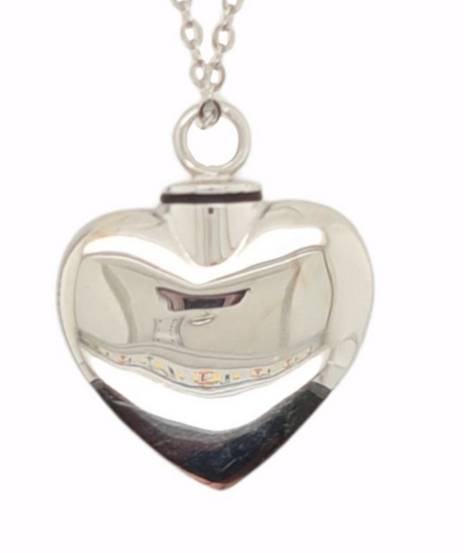 SS HEART MEMORIAL PENDANT