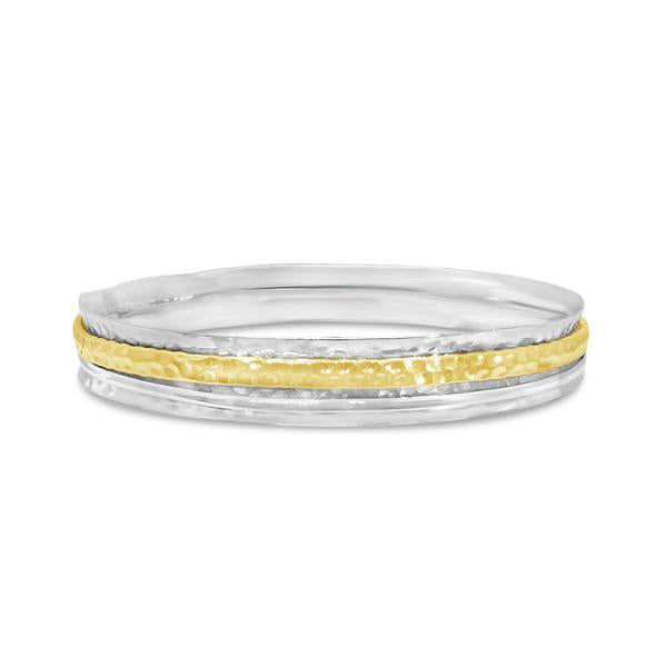 SS / BRASS SPIN BANGLE