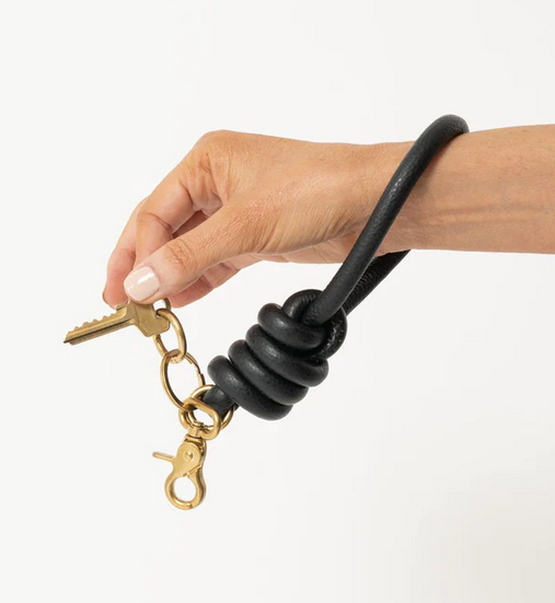 KNOT KEYRING HOLDER - BLK