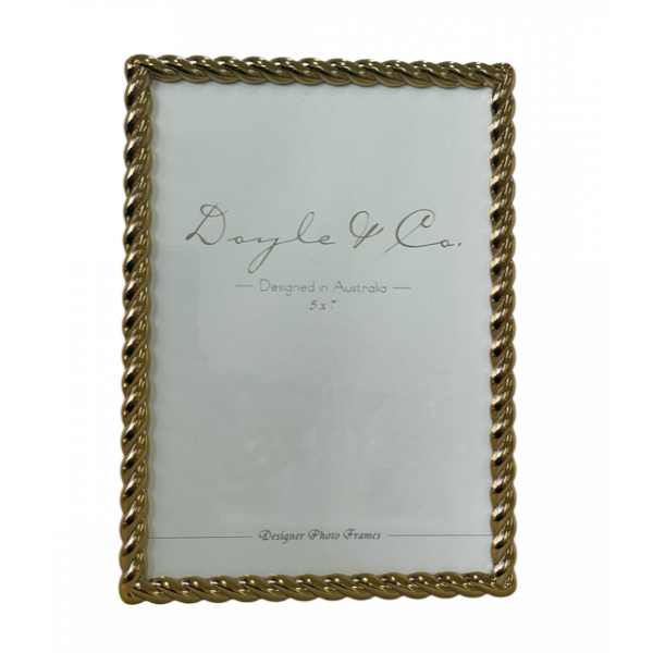 GOLD BAMBOO FRAME 5 X 7