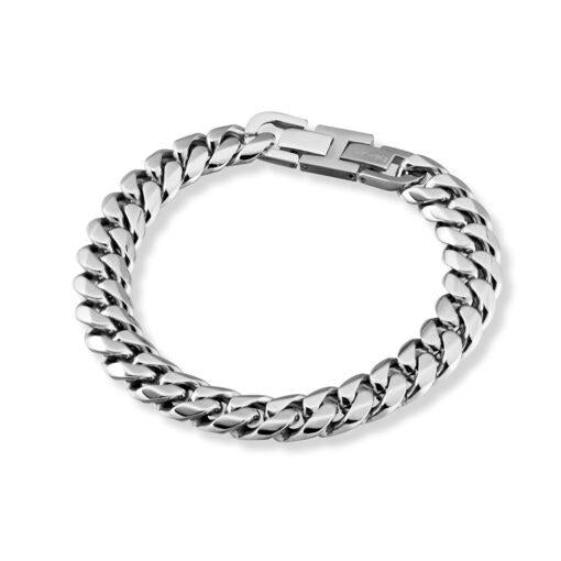 S STEEL CUBAN LINK BRACELET