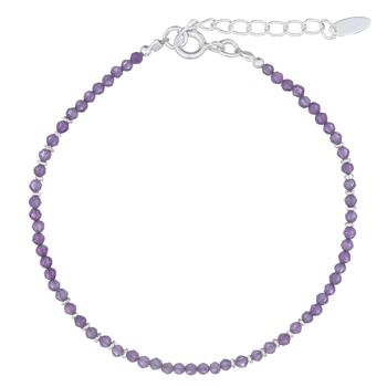 SS AMETHYST BRACELET