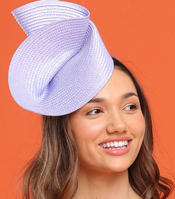 ALEXIA FASCINATOR IN LILAC