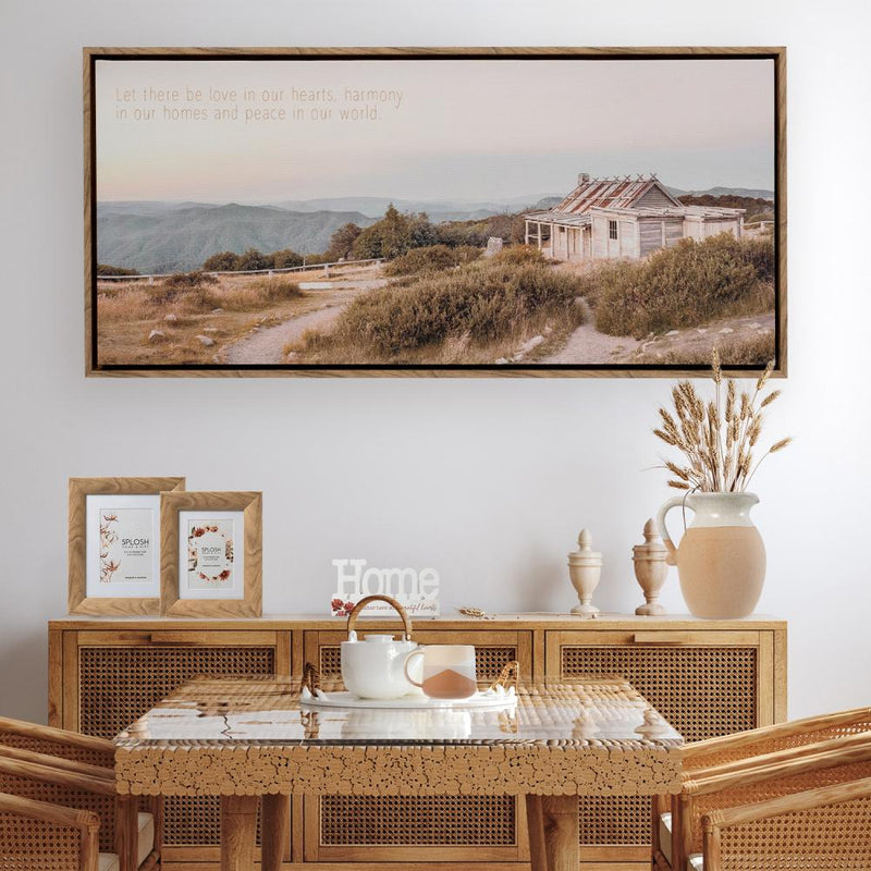 HOME SWEET HOME COTTAGE CANVAS