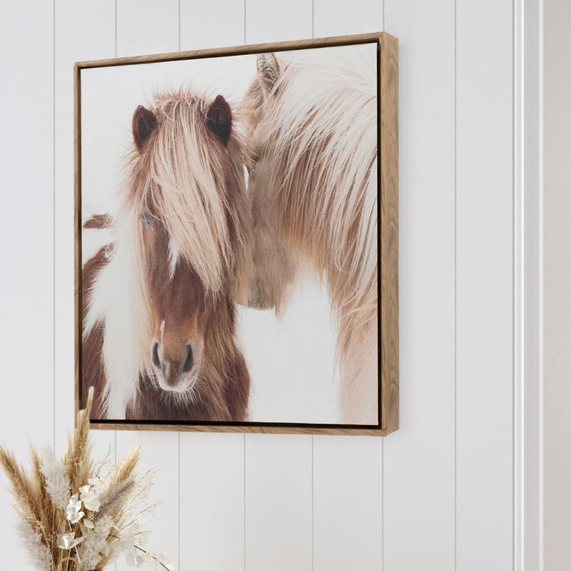 HOME SWEET HOME HORSES CANVAS