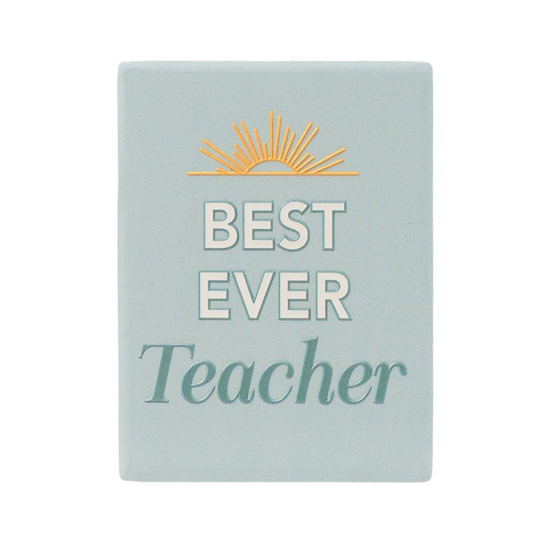 BEST TEACHER CERAMIC MAGNET