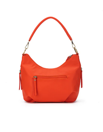 CAREY ORANGE SHOULDER BAG