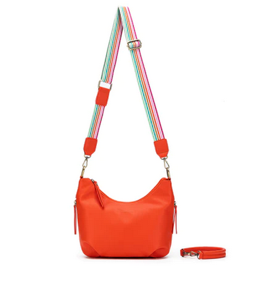 CAREY ORANGE SHOULDER BAG