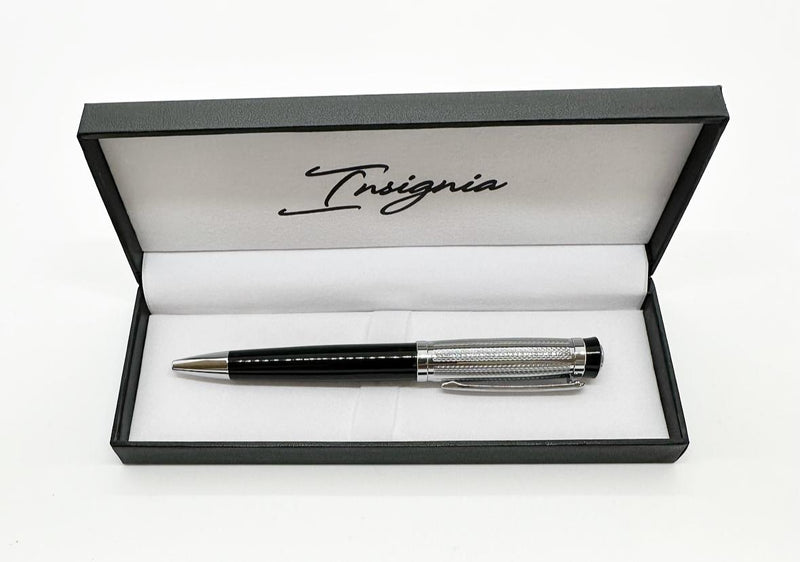 INSIGNIA PEN SILVER/BLACK