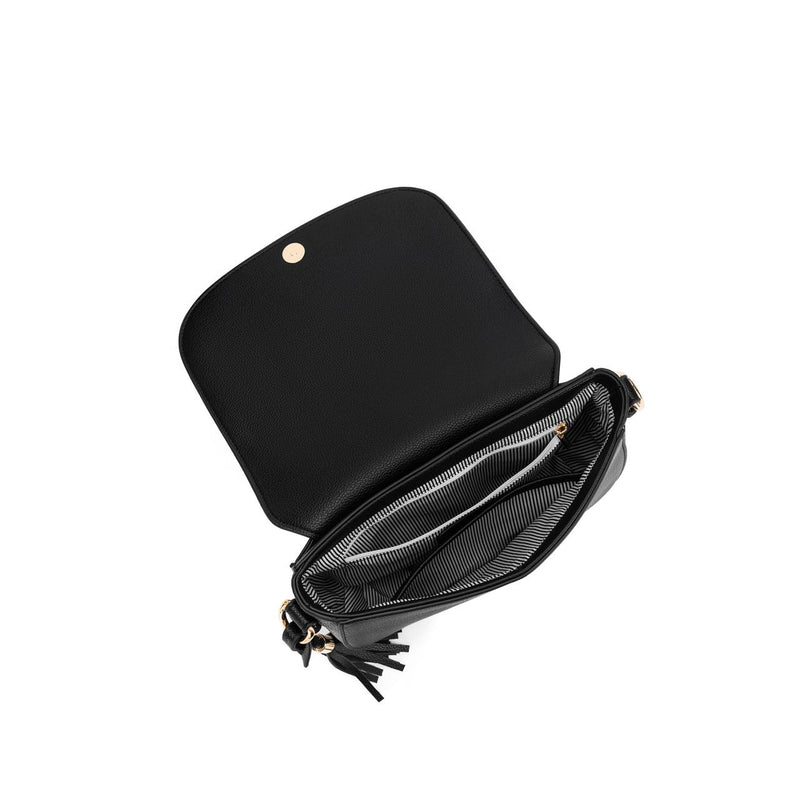 ADDISON BLACK CROSSBODY BAG