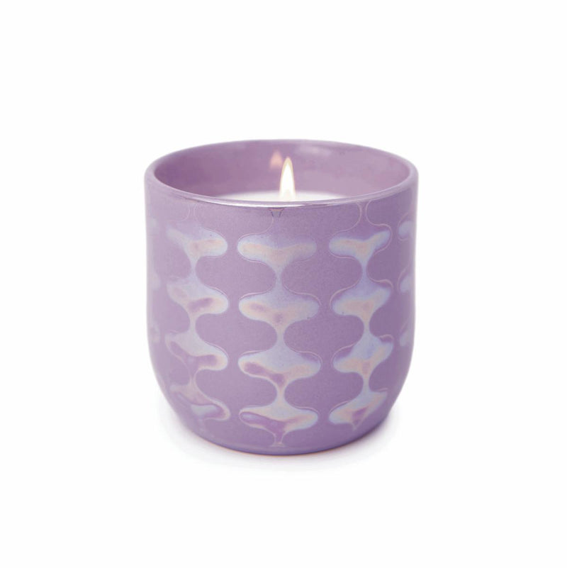 CERAMIC LAVE LAMP CANDLE - LAVENDER & FERN