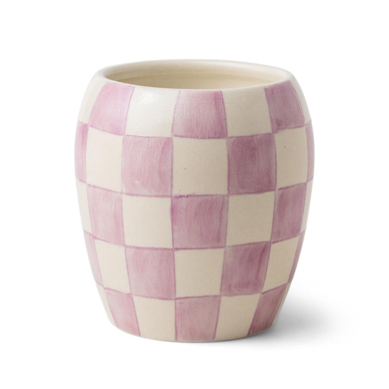 CHECKMATE PORCELAIN CANDLE - LAVENDER & MIMOSA