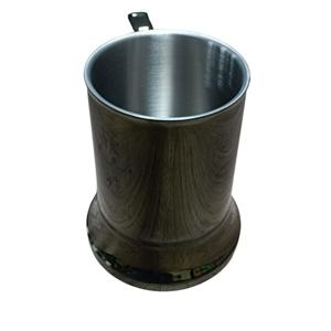 S STEEL GUNMETAL TANKARD