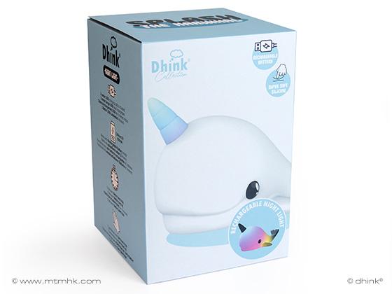 NIGHT LIGHT - WHALE - RECHARGEABLE