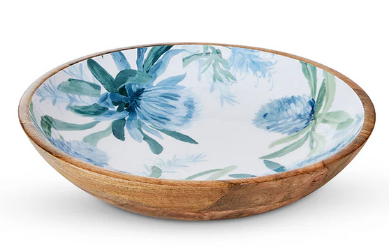 MOAMA BLUE SALAD BOWL