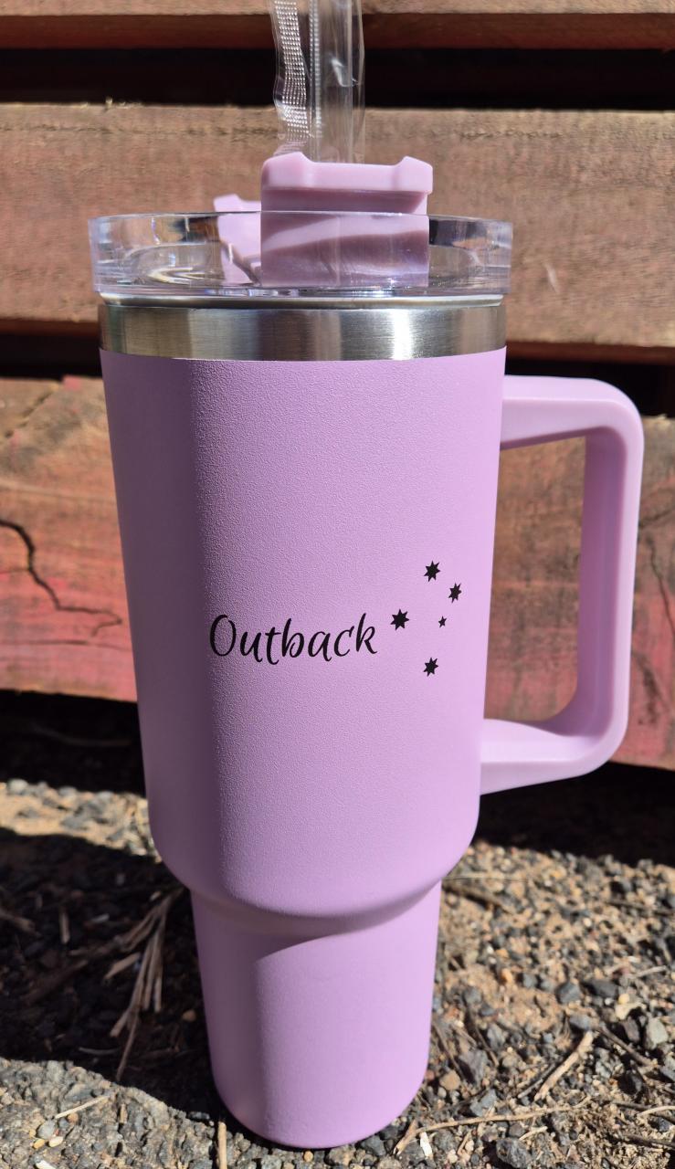 INSULATED TRAVEL MUG -  PURPLE